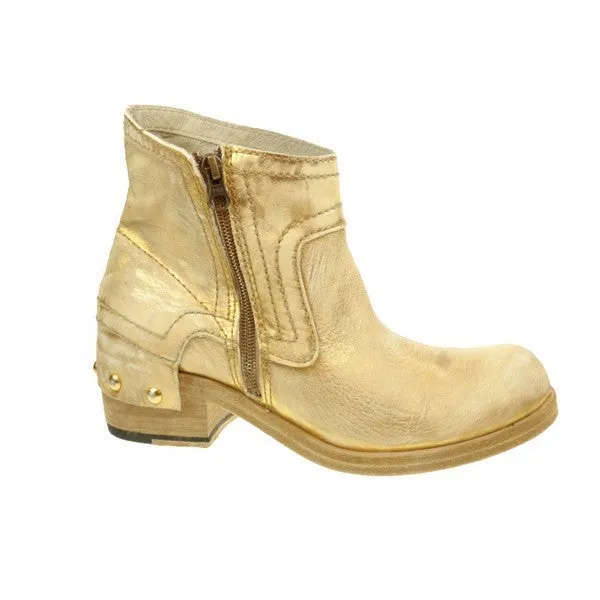 Felmini 8270 Gold Ankle Boots