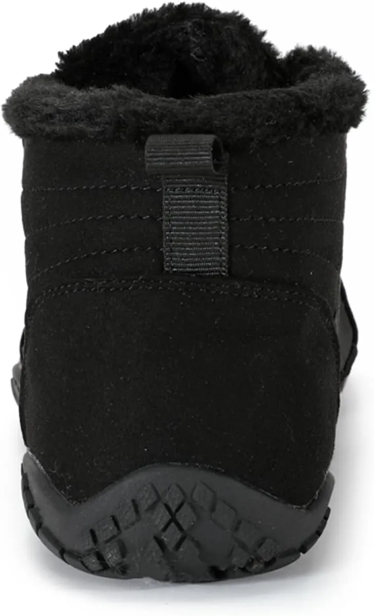 FLIOZY Winter Hiking Boots for Mens and Womens, Barefoot-Style Non-Slip Snow Boots, Waterproof Outdoor Hiking Shoes