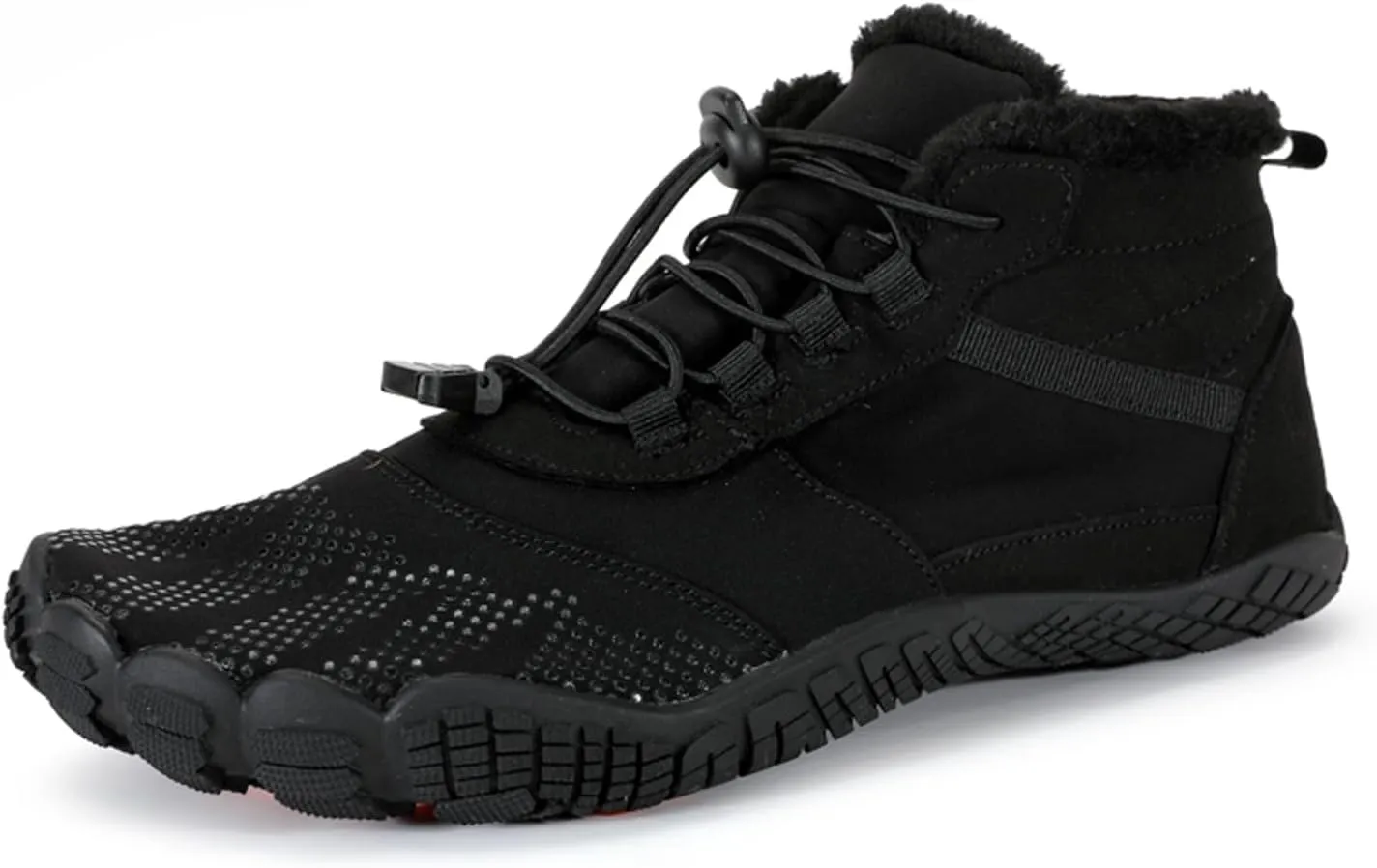 FLIOZY Winter Hiking Boots for Mens and Womens, Barefoot-Style Non-Slip Snow Boots, Waterproof Outdoor Hiking Shoes