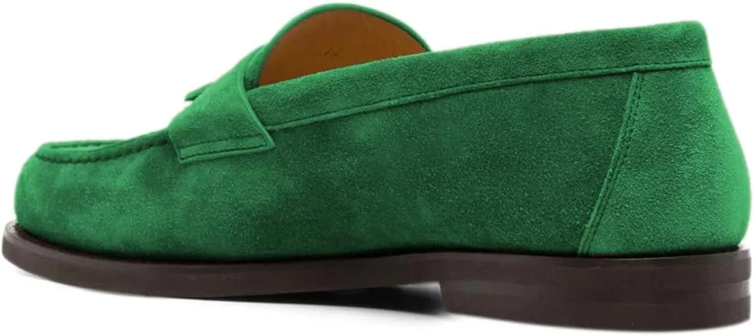 FOWT Men Fashion Round Toe Flat Heel Loafers Slip On Comfy Casual Outdoor Shoes Size 4-16 US