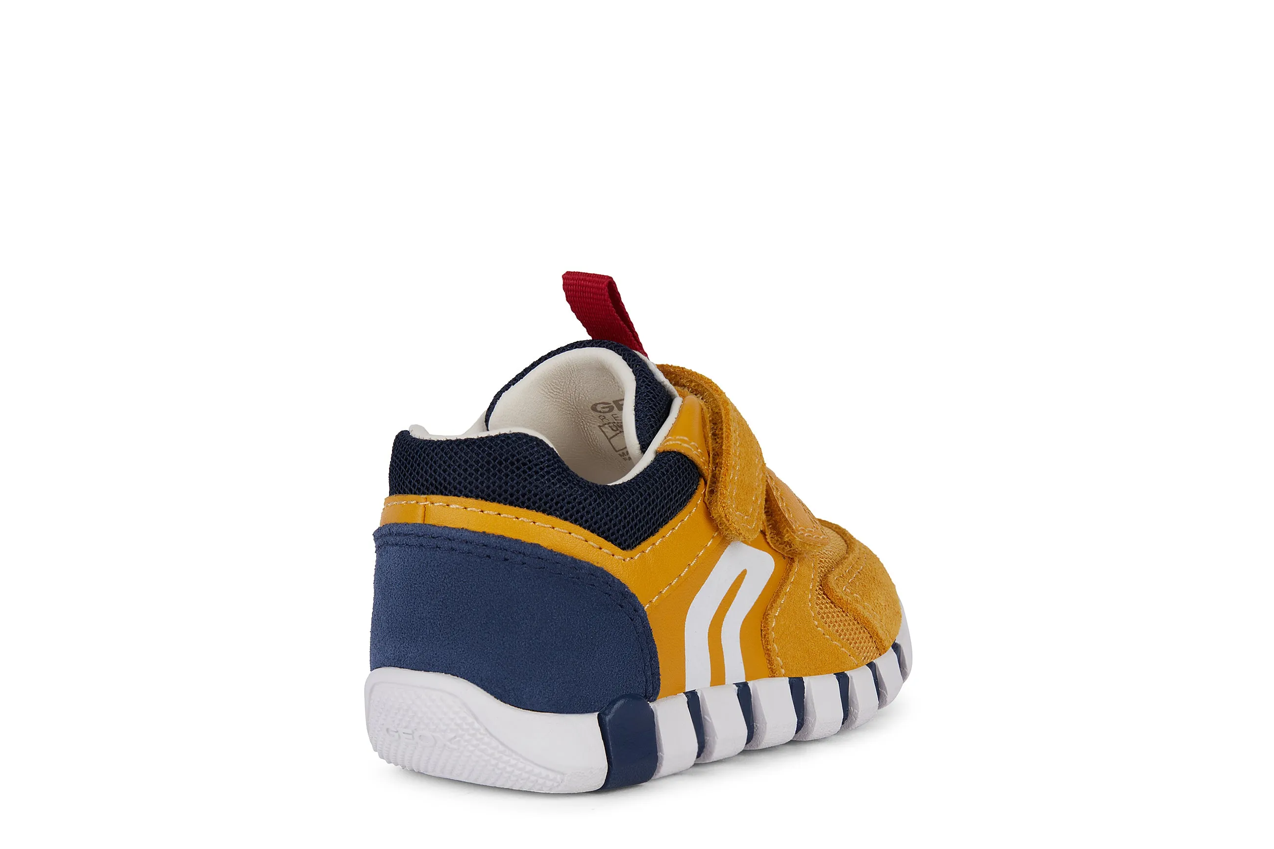 Geox Iupidoo | Ochre/Navy Toddler Sneakers