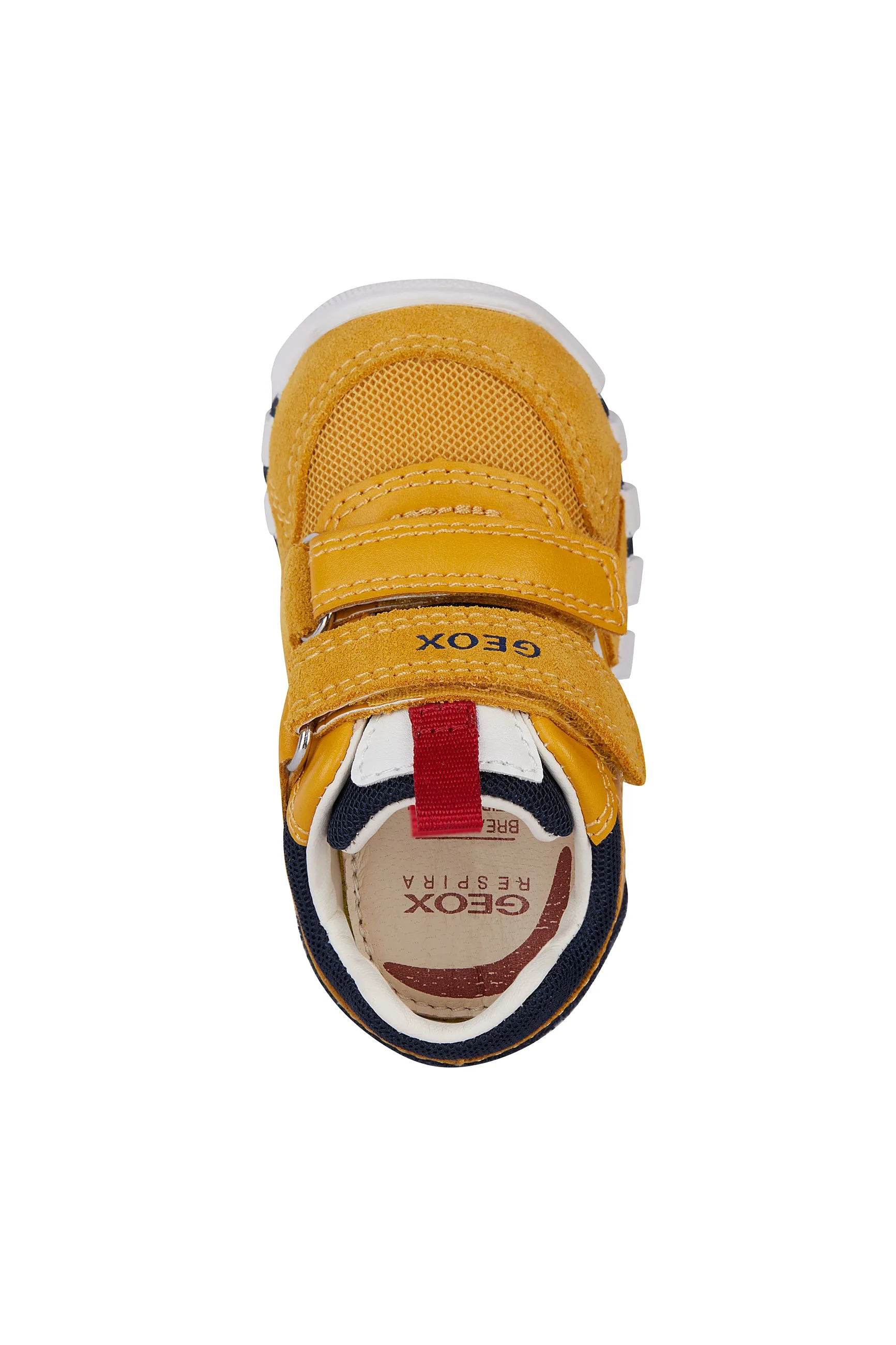 Geox Iupidoo | Ochre/Navy Toddler Sneakers