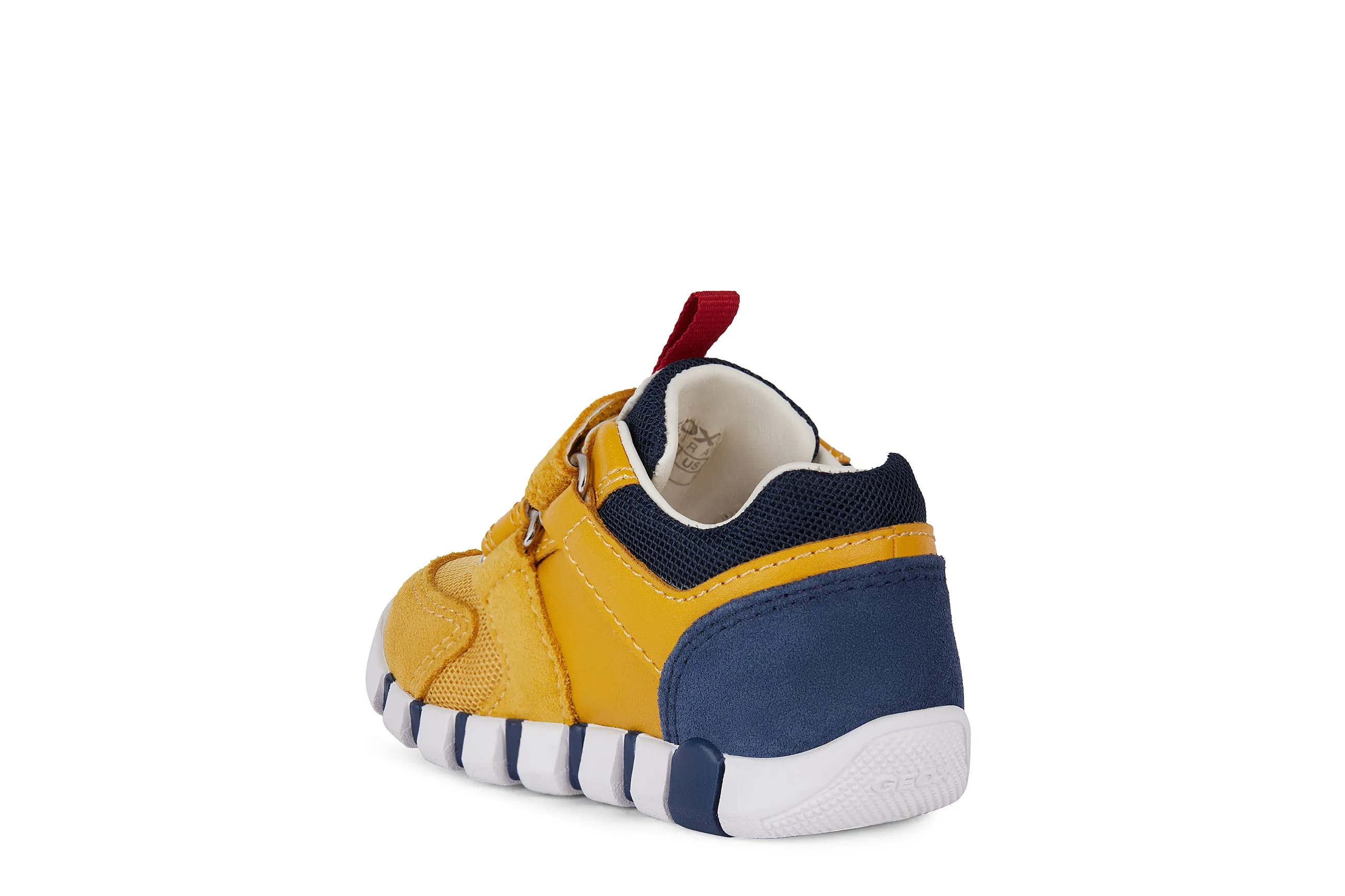 Geox Iupidoo | Ochre/Navy Toddler Sneakers
