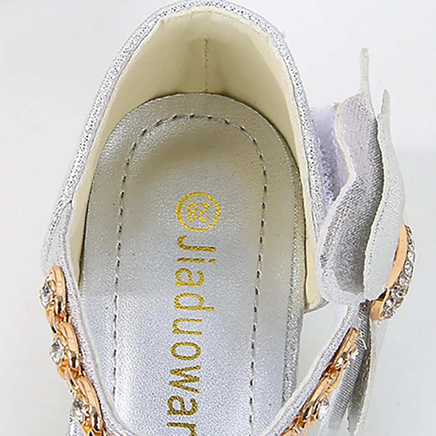 Girls Mary Jane Dress Shoes Rhinestons Bows Flower Girl Wedding Low Heels Pump Shoes Toddler Dress Heels with Buckles