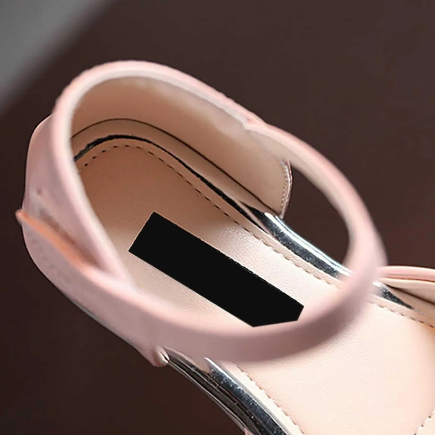 Girls Open Toe Heels Dress Shoes Flower Mary Jane Sandals with Bow Wedding Party Low Heel Pump Ankle Strap Shoes