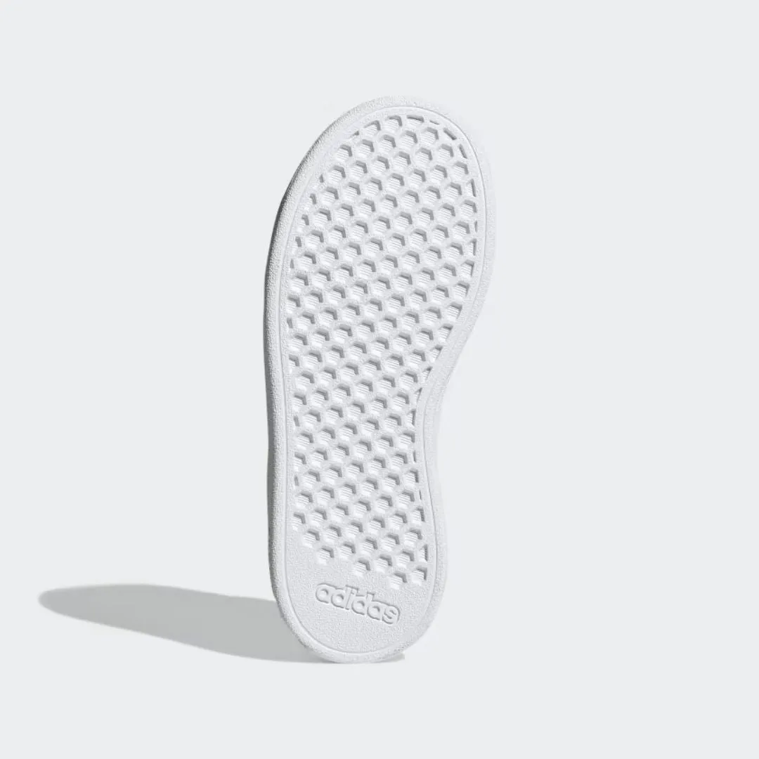 Grand Court Lifestyle Shoes (Cloud White   Iridescent   Cloud White)