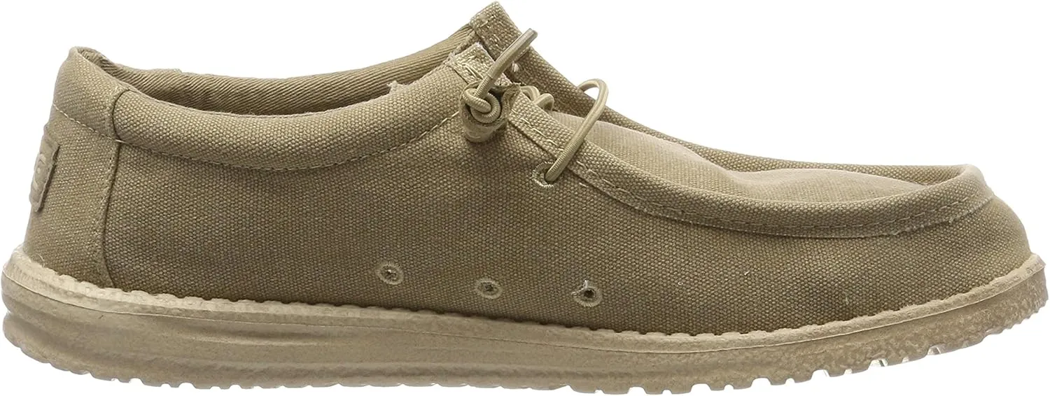 Hey Dude Men's Wally Suede Multiple Colors | Men??s Shoes | Men's Lace Up Loafers | Comfortable & Light-Weight
