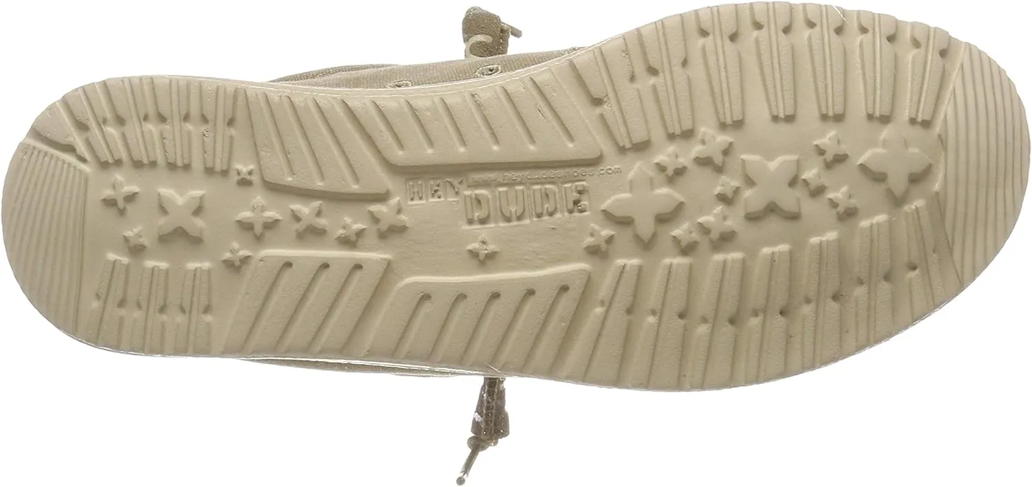 Hey Dude Men's Wally Suede Multiple Colors | Men??s Shoes | Men's Lace Up Loafers | Comfortable & Light-Weight