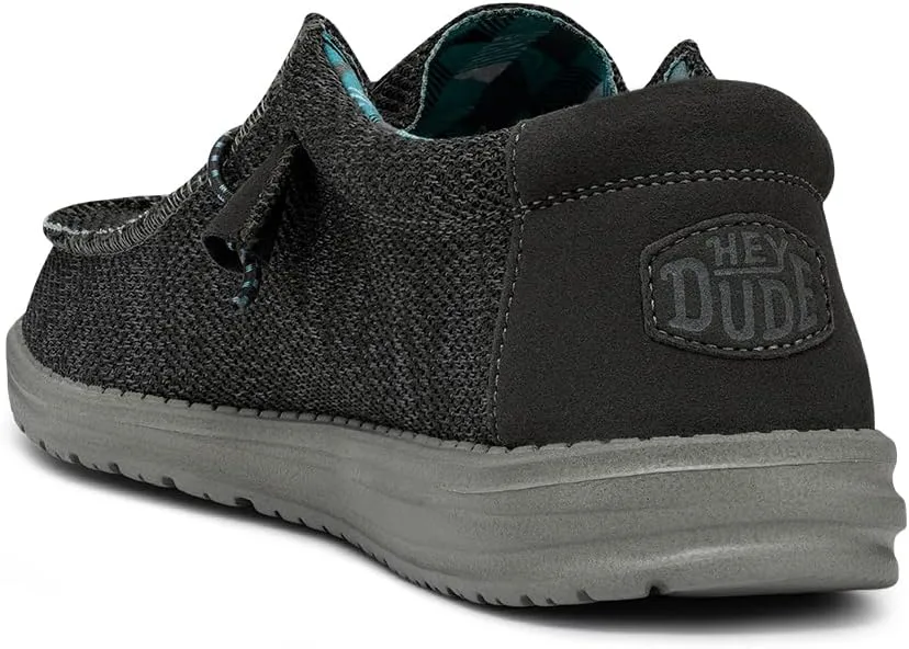 Hey Dude Men's Wally Suede Multiple Colors | Men??s Shoes | Men's Lace Up Loafers | Comfortable & Light-Weight