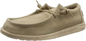 Hey Dude Men's Wally Suede Multiple Colors | Men??s Shoes | Men's Lace Up Loafers | Comfortable & Light-Weight