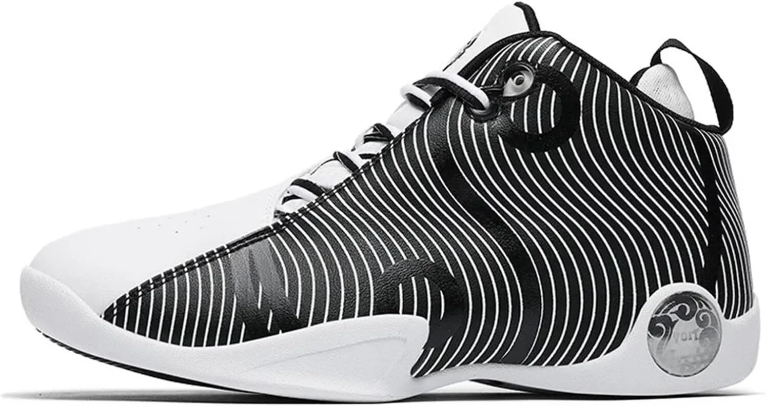 High-top Basketball Shoes Leather Surface Sports Shoes