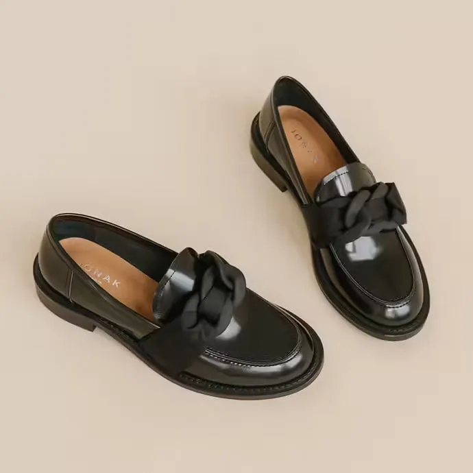 JONAK PARIS MOCCASINS WITH BOWS