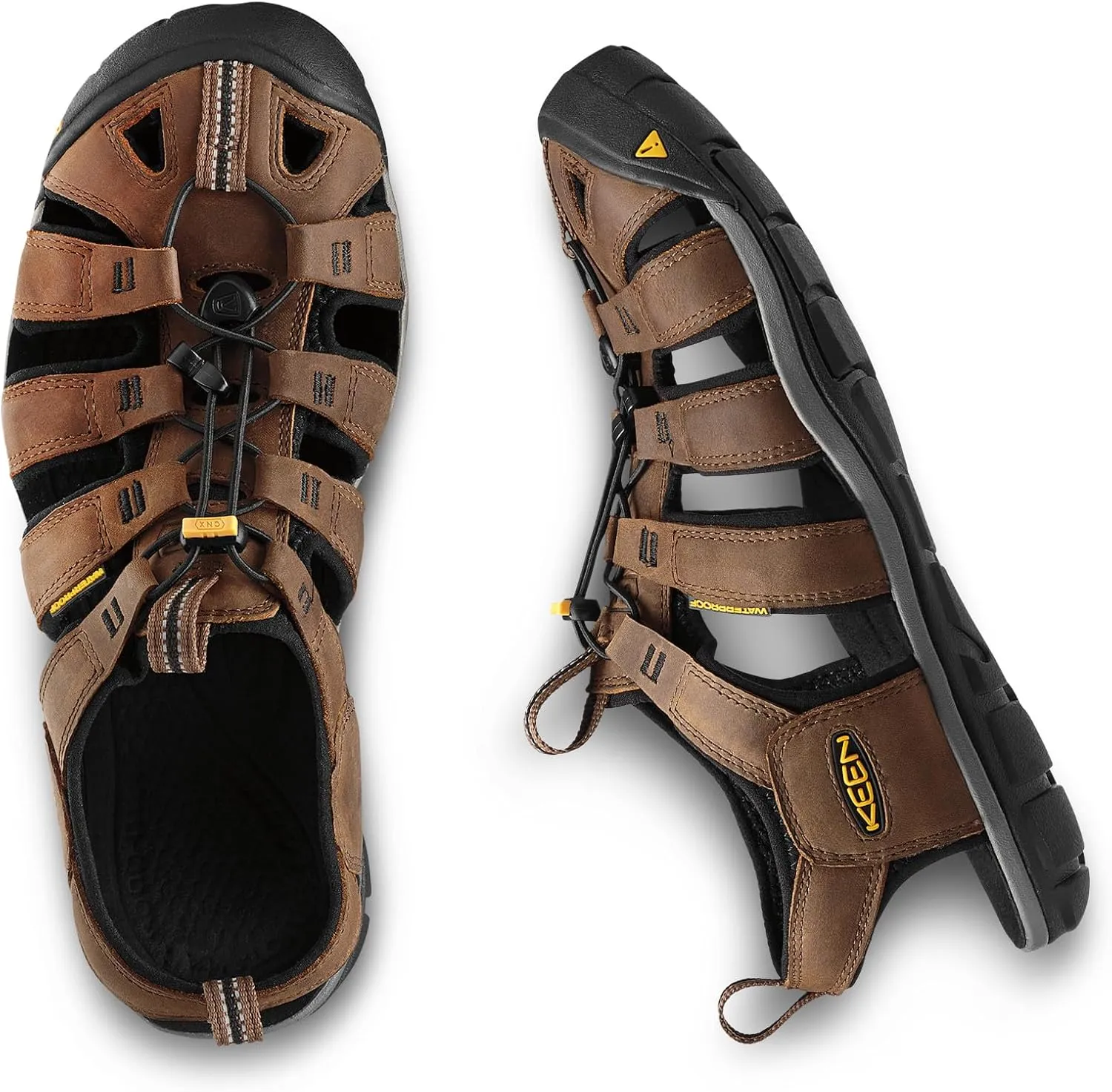 KEEN Men's Clearwater CNX Leather Sandal