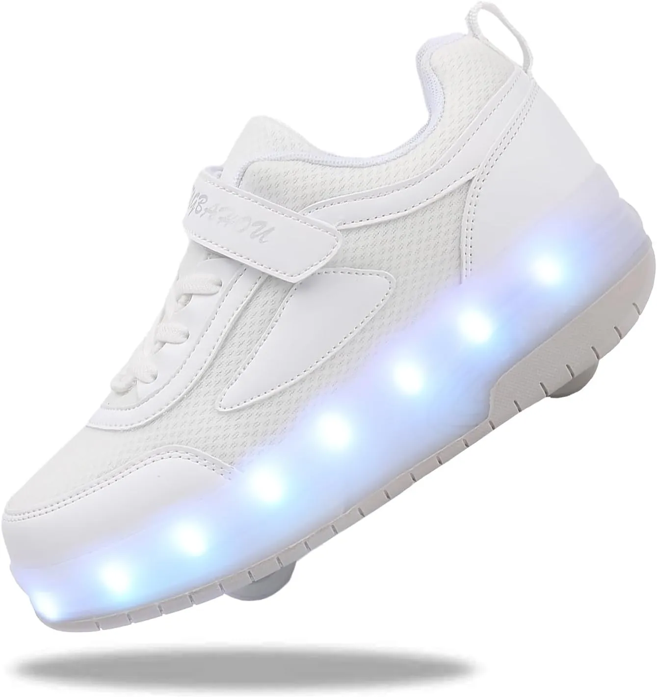 Kids Shoes with Wheels ?? 2-in-1 Light-Up Roller Sneakers with USB Rechargeable Skates Shoes for Birthday Party Gifts