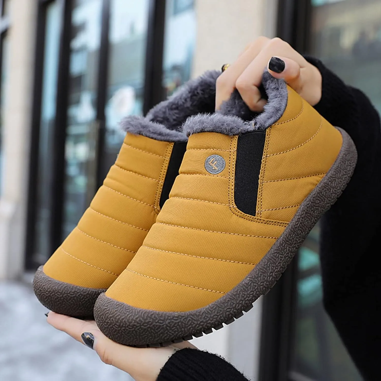 Knee High Insulated Winter Boots for Women Waterproof Snow Womens Snow Boots Size 12 Wide Winter Boots Women Size 8 Cute Snow Boots for Woman Botas De Vestir Para Mujer Elegantes Invierno