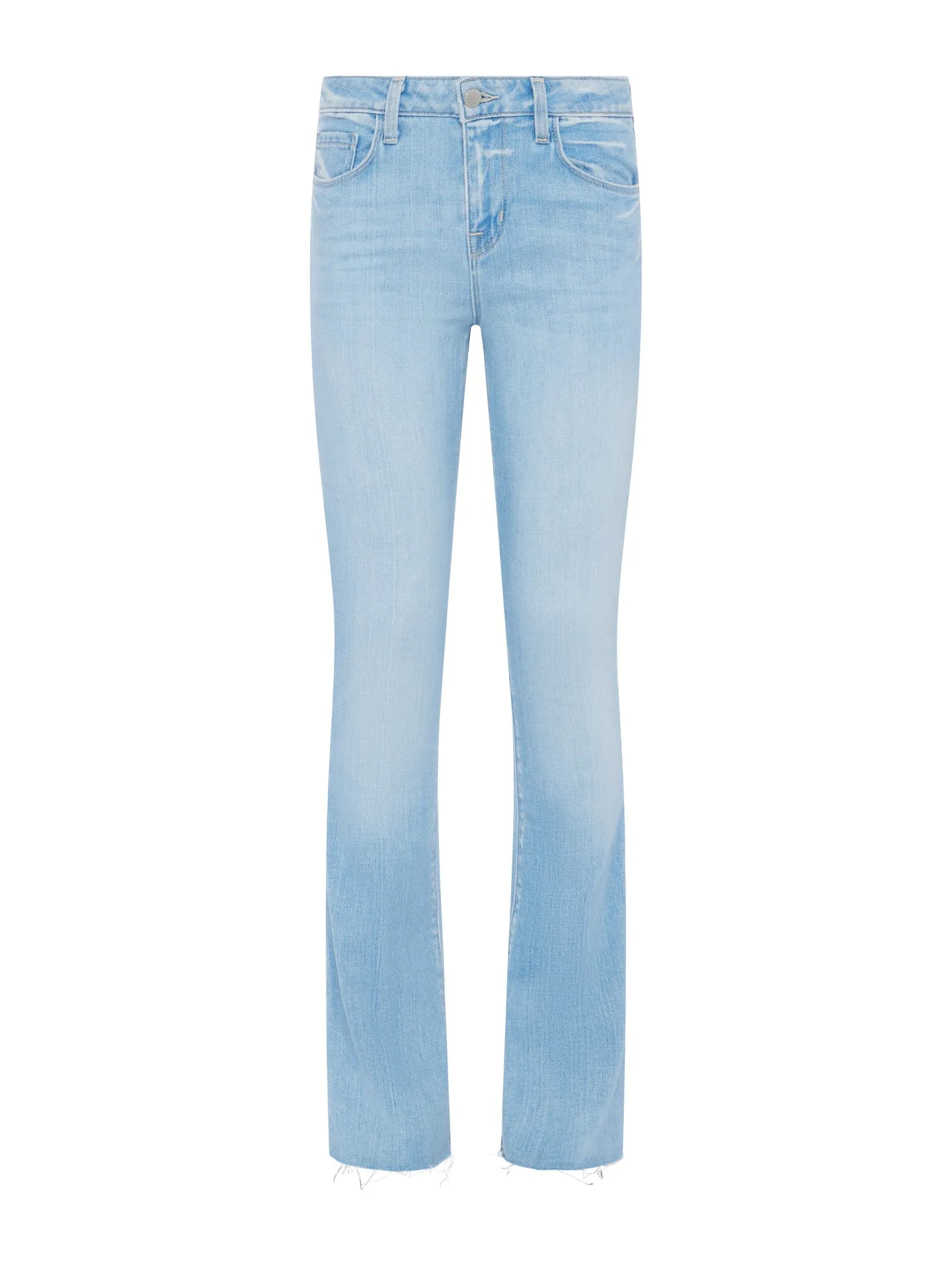 L'Agence Sneeki Sneaker Straight Jean Denim