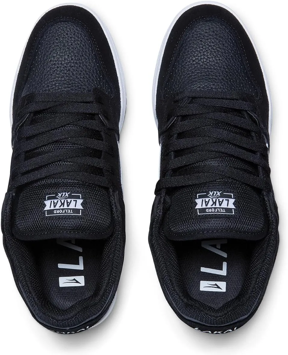 Lakai Mens Telford Low Skateboarding Shoe
