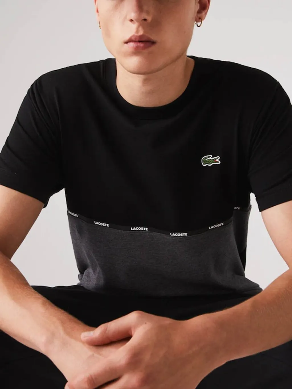 Logo Taping Light Knit T Shirt