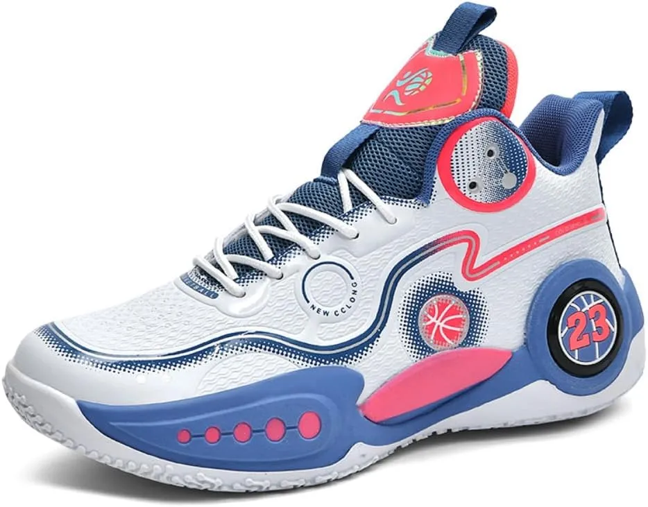 Men Women Basketball Shoes Breathable Non Slip Outdoor Fashion Sneakers