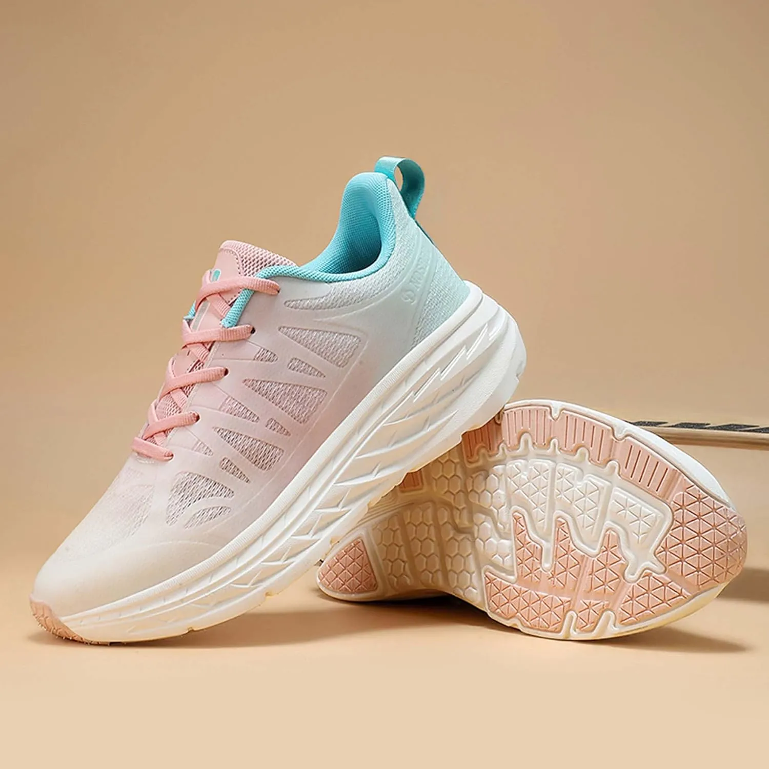 Mens and Womens Low Top Lace Up Marathon Running Shoes Non Slip and Breathable Basketball Sneakers Badminton Competition Shoes High Jump Sneakers Hurdle Sneakers