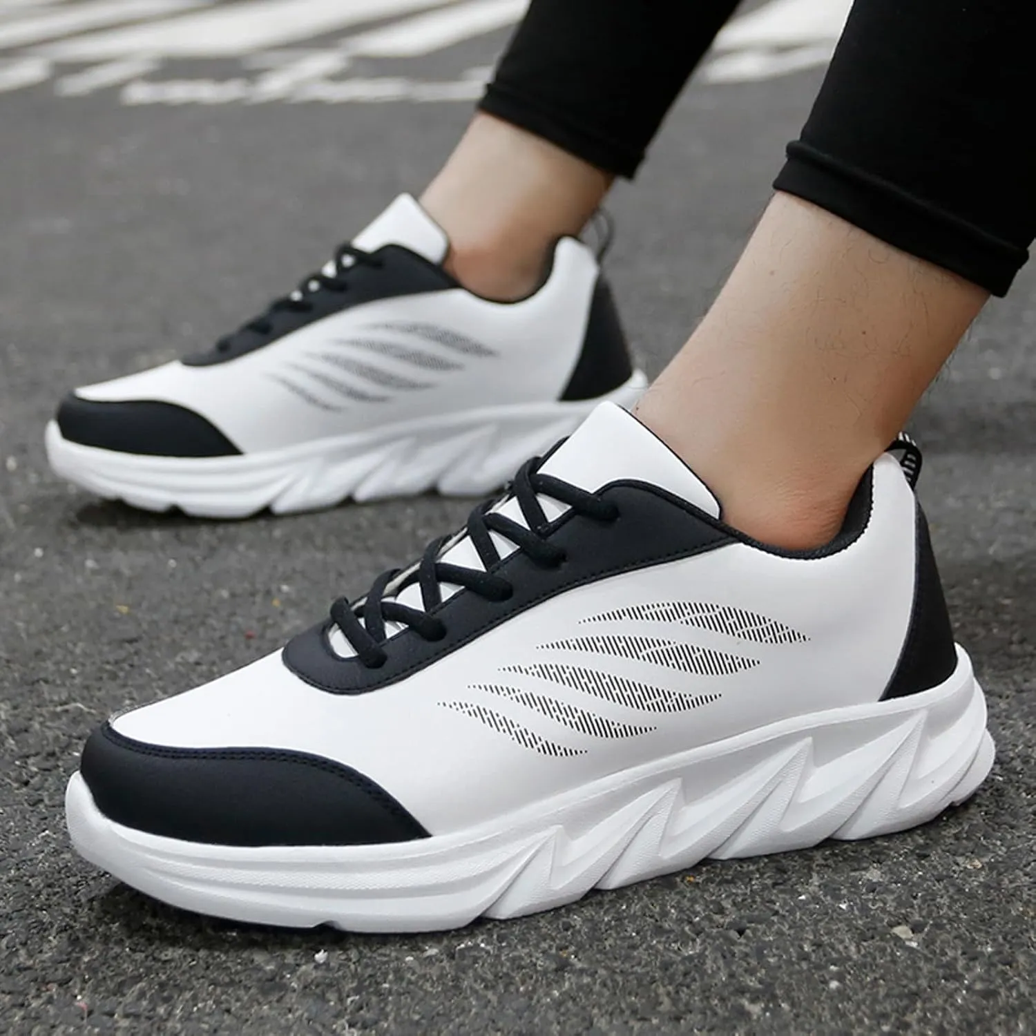 Mens Athletic Shoes Mens Slip on Shoes Tennis Shoe for Men Shoe for Men Breathable Lightweight Sneaker