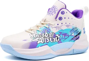 Men's Basketball Shoes Lightweight Breathable Non-Slip Outdoor Courts Training