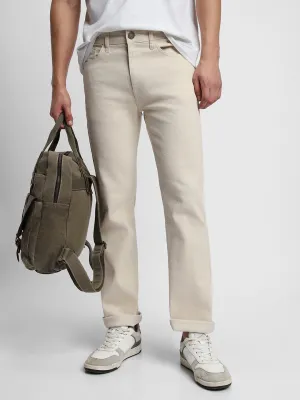 Men's Boot Cut Rinse Ecru Jeans