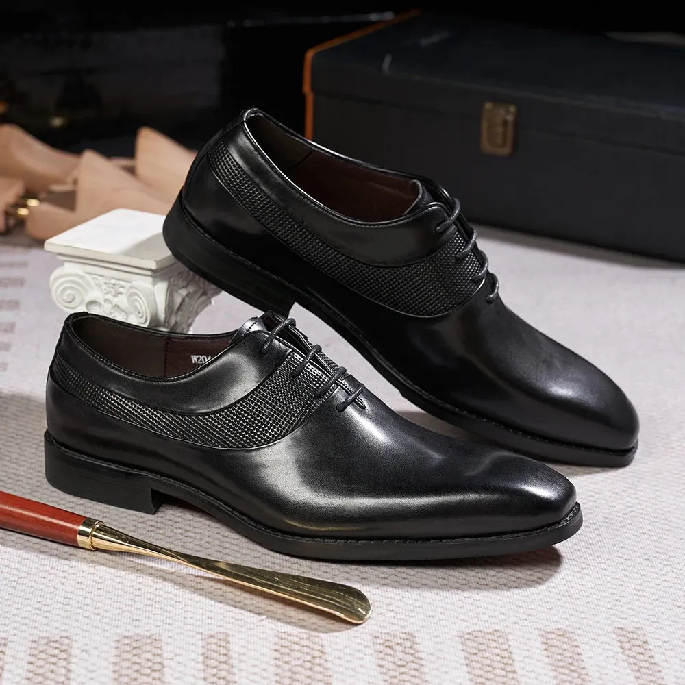 Men's Handmade Genuine Leather Oxford Shoes