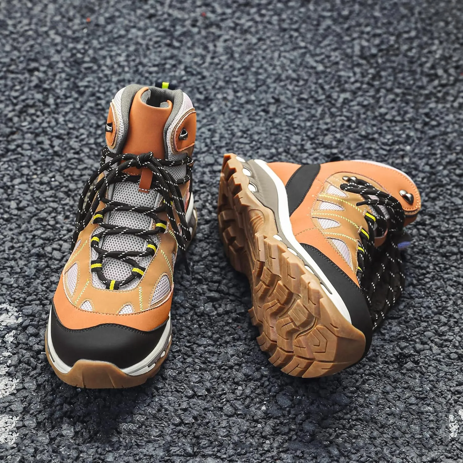 Men's Hiking Boots Outdoor Non-slip Waterproof Ankle Boots Trekking Camping Trail Combat Boots