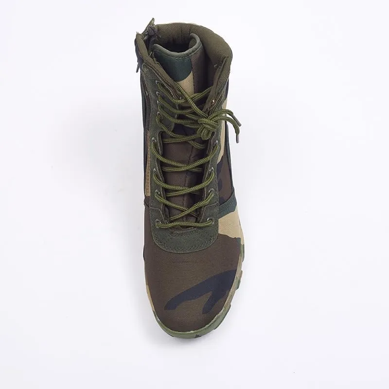 Men's Hiking Work Boots Men's Tactical Boots Waterproof Summer Camp Outdoor Desert Boots