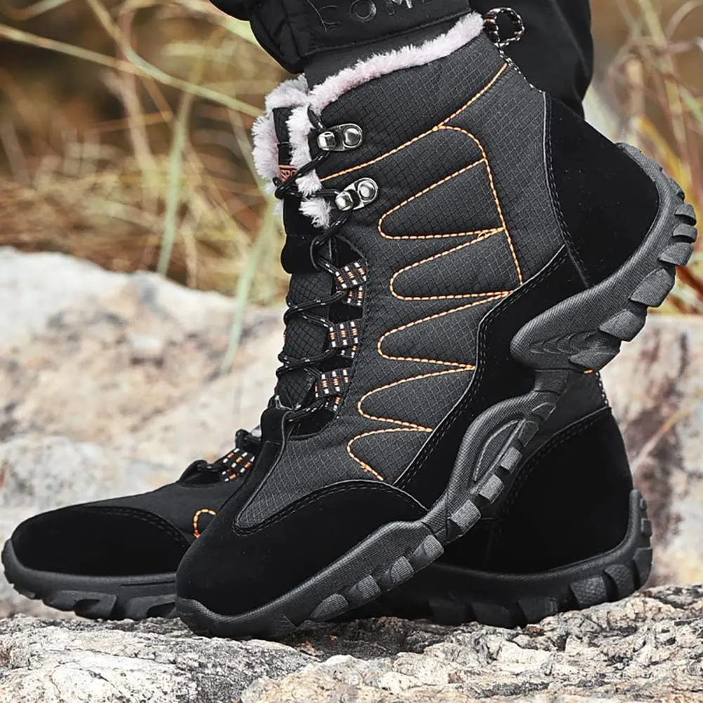 Men's Outdoor Hiking Boots Camping Walking Sports Shoes Snow Boots