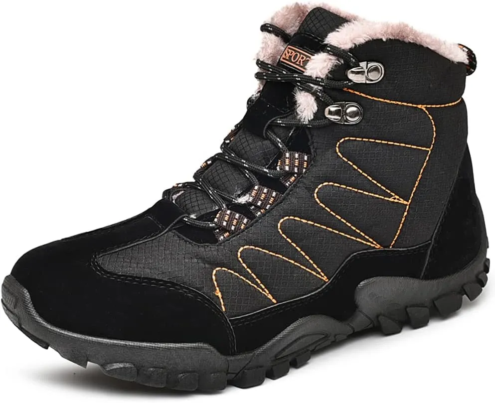 Men's Outdoor Hiking Boots Camping Walking Sports Shoes Snow Boots