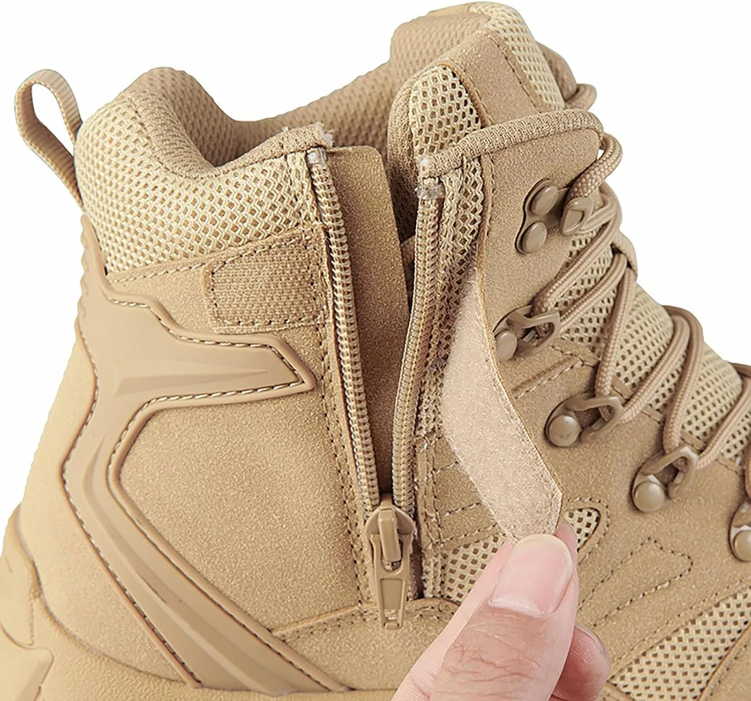Mens Snow Boots Fully Fur Lined Winter Boots Lace Up Water Resistant Anti Slip Outdoor Lightweight Casual Climbing Shoes Hiking Shoes Work Trekking Boot