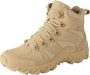 Mens Snow Boots Fully Fur Lined Winter Boots Lace Up Water Resistant Anti Slip Outdoor Lightweight Casual Climbing Shoes Hiking Shoes Work Trekking Boot