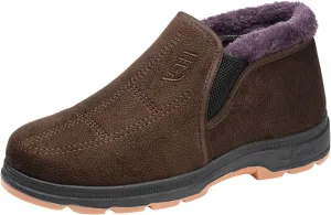 Men's Snow Boots Warm Lined Footwear Waterproof Outdoor Comfort Winter Boots Non-Slip Cold Weather Shoes Hiking Walking Boots