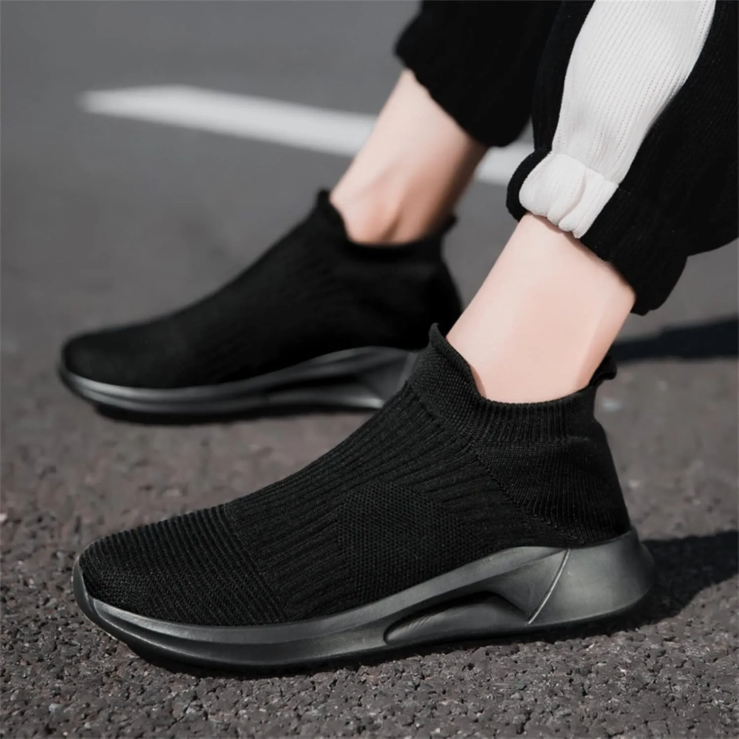 Mens Tennis Shoes Mens Athletic Shoes Shoe for Men Slip on Shoe for Men Comfortable Breathable Sneaker