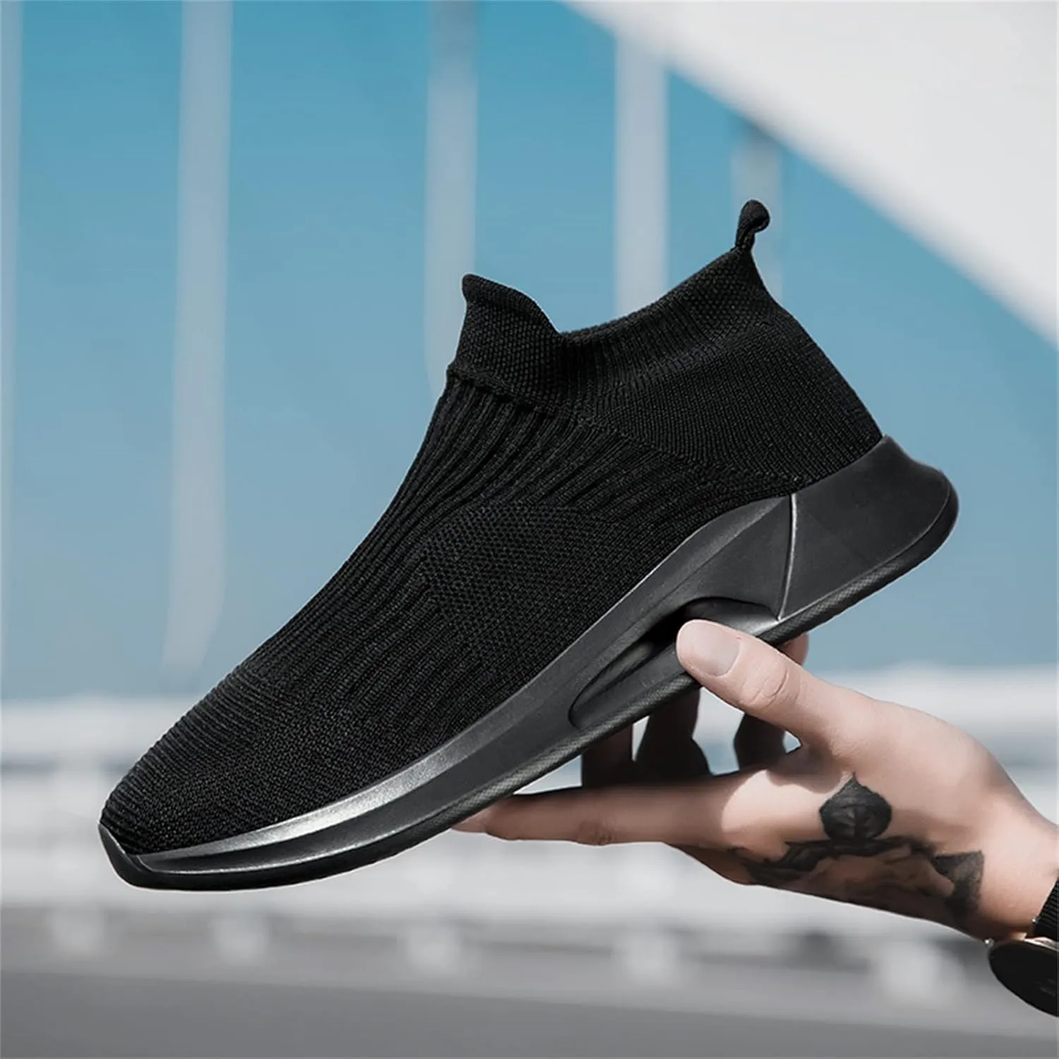 Mens Tennis Shoes Mens Athletic Shoes Shoe for Men Slip on Shoe for Men Comfortable Breathable Sneaker