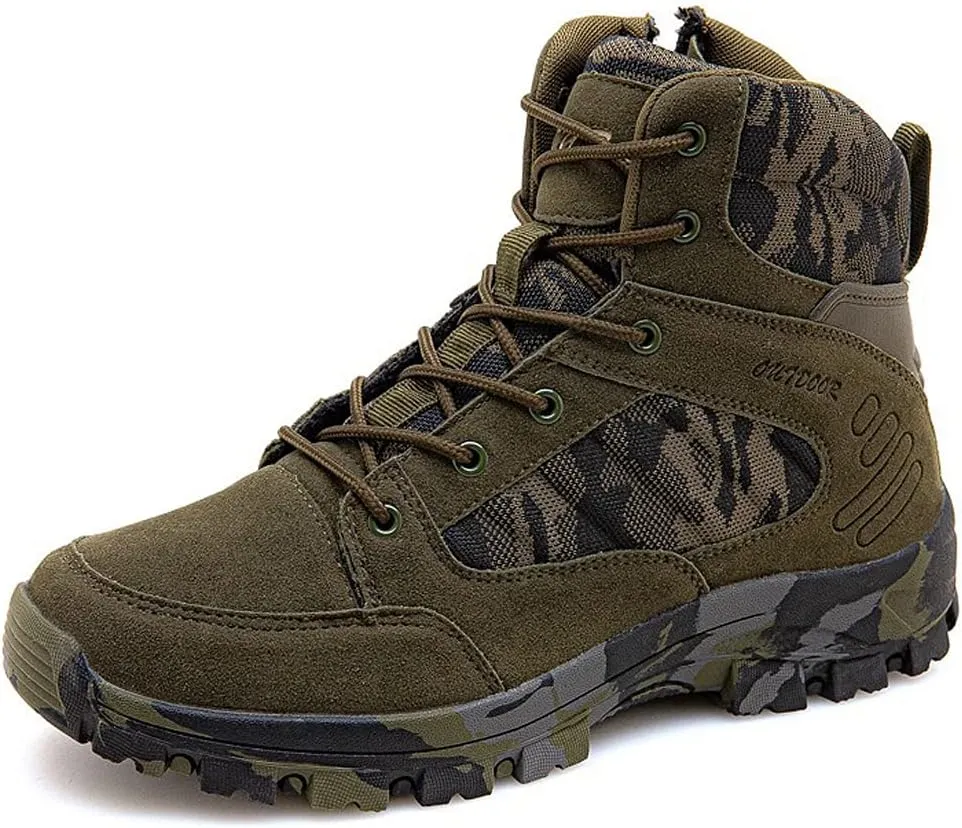 Mens Waterproof Hiking Boots High Rise