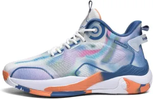 Men's Women's Basketball Shoes High Top Ultra-Light Fashion Anti Slip Breathable Sneakers