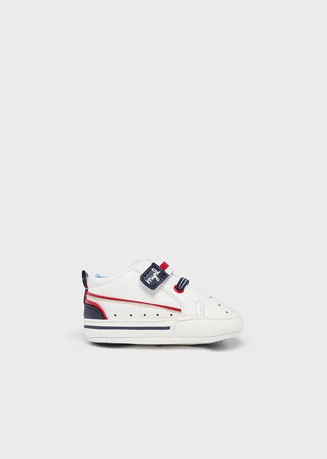 Newborn Boy Double Velcro Sneakers