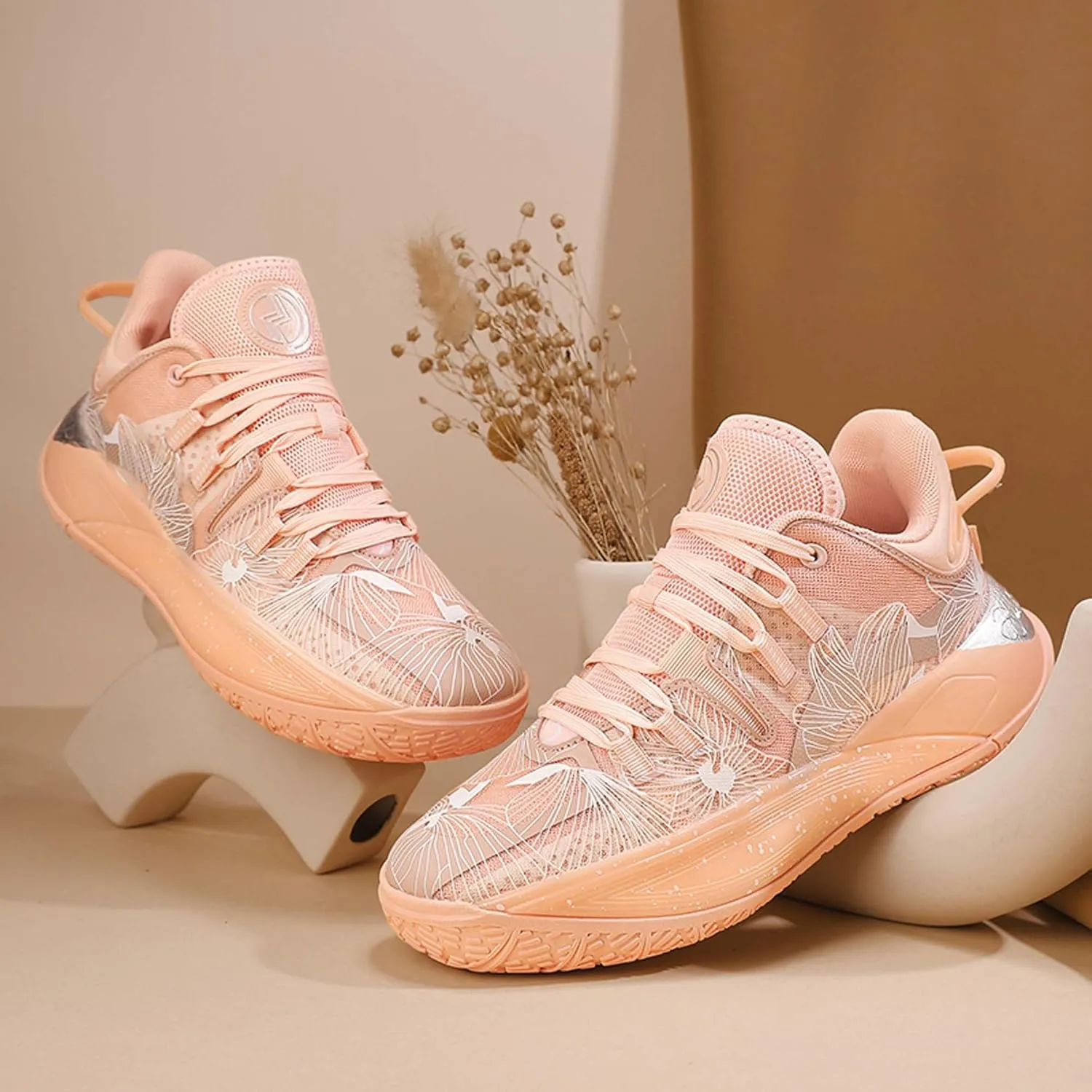 Professional Basketball Shoes Couple Fashion Running Sneakers Wearable Cushioning Youth Basketball Shoes