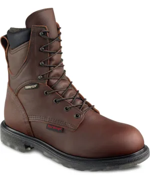 Red Wing Shoes Men’s 8-inch Waterproof, Insulated Boots (1412) - Nutmeg Ebbtide Leather