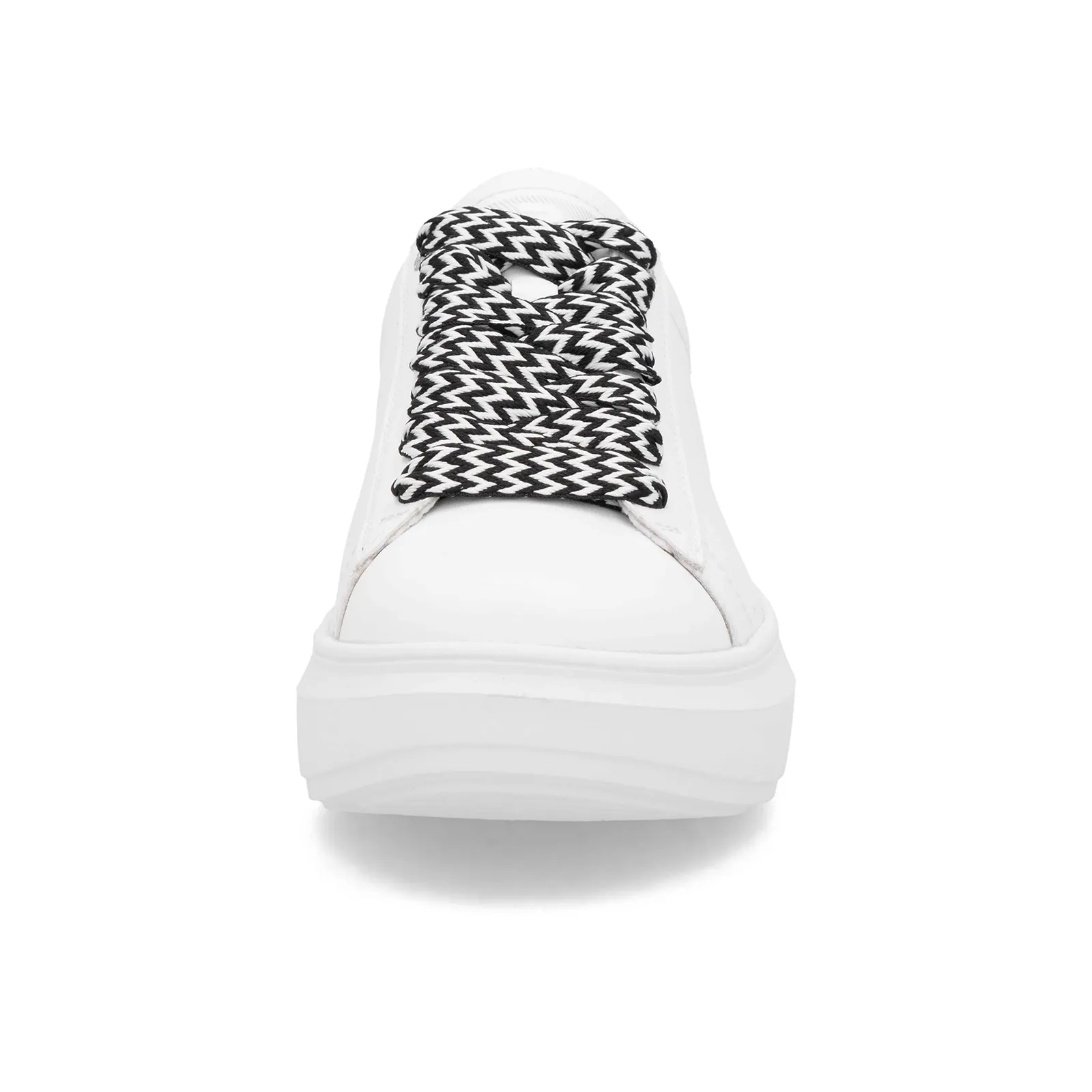 Rieker W1201 Adelia Sneaker (Women) - Weiss/Schwarz