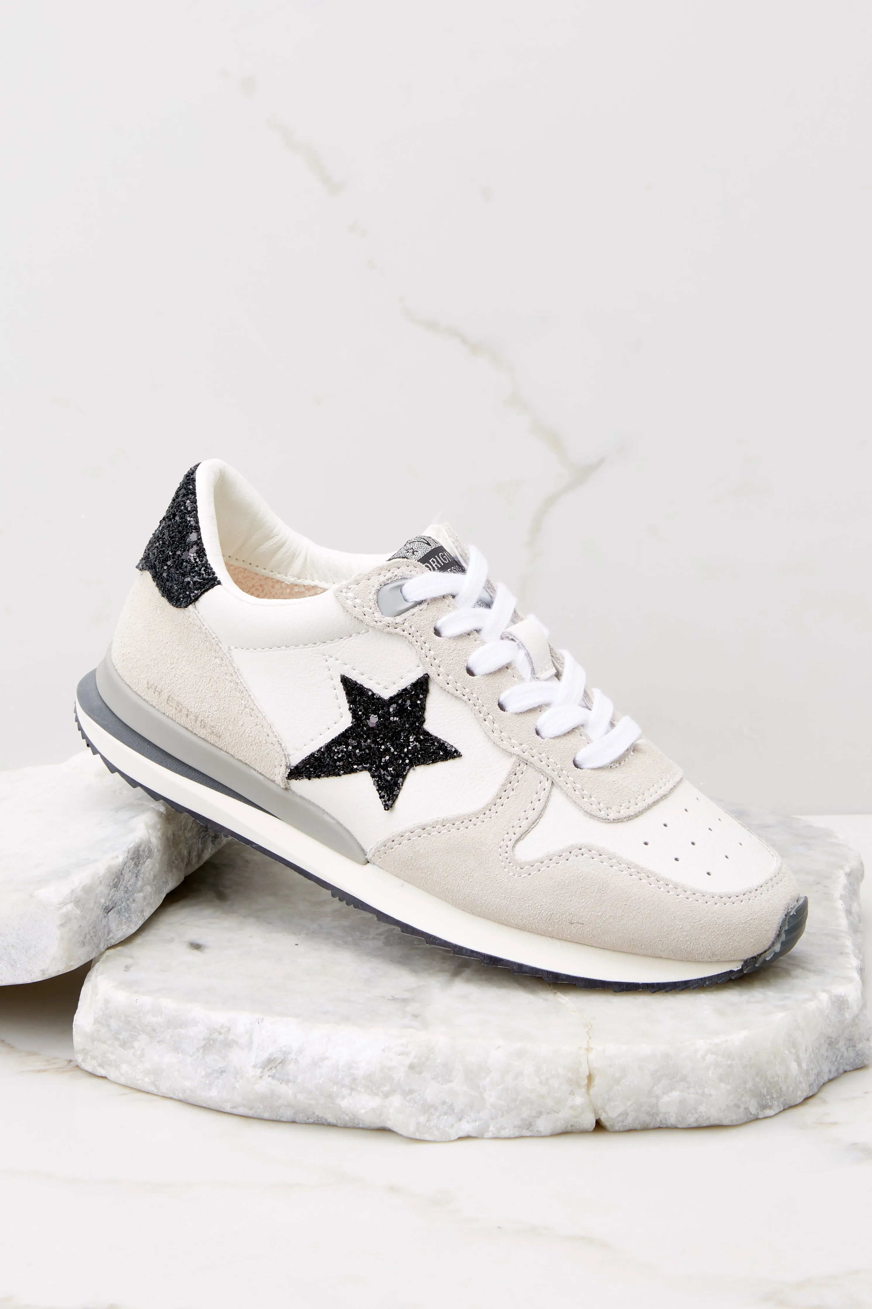 Rock 3 Black Glitter Multi Sneakers
