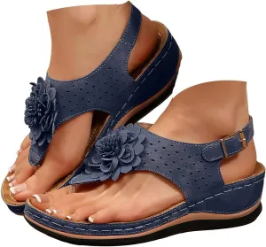 Sandalias para Mujer Elegantes, Sandals for Women Slippers for Women Summer Fashion Sandals Flat Slippers Flip Flops
