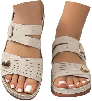 Sandals for Women Dressy Summer, Spring Sandals for Women Comfortable Slippers with Arch Support Sandal Flip Flops