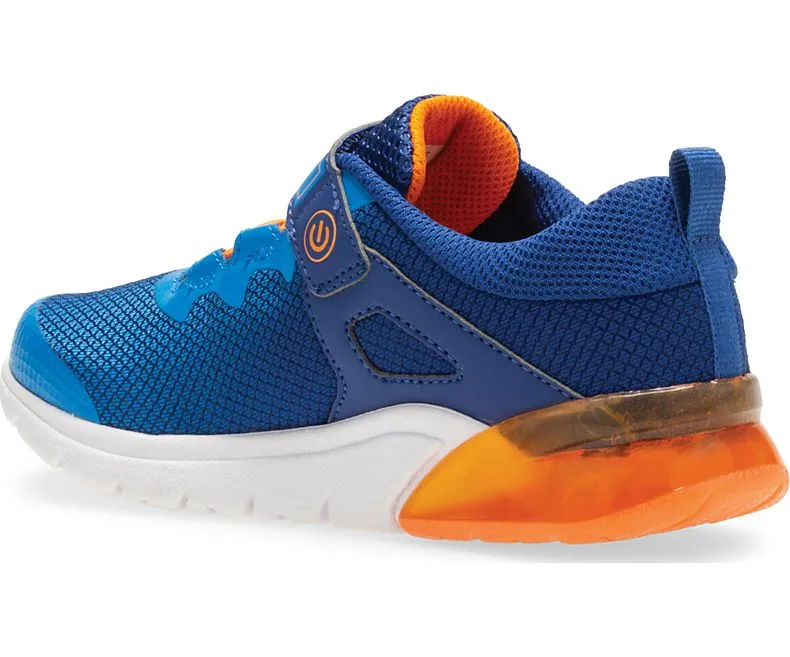 Saucony Blue/Orange Flash Glow A/C Children's Sneaker