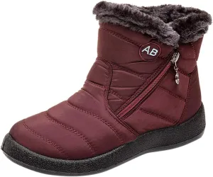 SBGMoSJ Long Winter Boots for Women Knee High Women's Waterproof Warm Plush Lined Outdoor Snow Ankle Boots Women's Boots Winter Size 15 Size 11 Snowboarding Boots Waterproof Womens Boots Cute