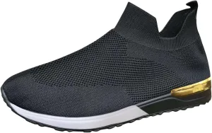 SBGMoSJ Sneakers for Women Size 8 Wide Women's Slip On Tennis Shoes Size 8 Womens White Slip On Sneakers Size 8 Platform Sneakers for Women Fashion Tan Zapatos para Mujer CModos Con Plataforma