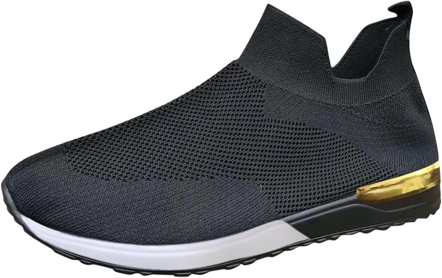 SBGMoSJ Sneakers for Women Size 8 Wide Women's Slip On Tennis Shoes Size 8 Womens White Slip On Sneakers Size 8 Platform Sneakers for Women Fashion Tan Zapatos para Mujer CModos Con Plataforma